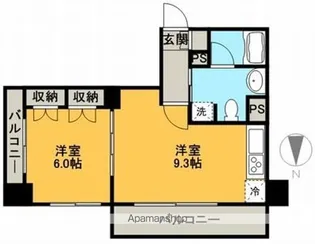 パークアクシス仲御徒町【3階】の間取り
