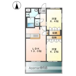 ローズガーデン長塚Ⅰ【1階】の間取り