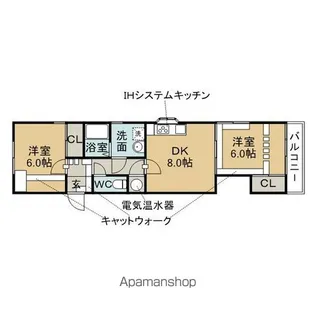 MYUHOUSE(ミュウハウス)【4階】の間取り