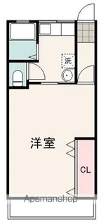 赤堀アパート【202号室】の間取り