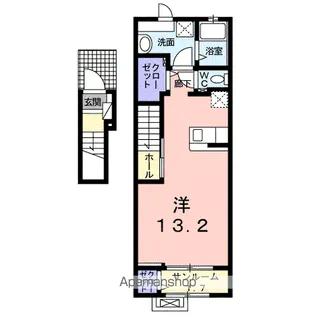 クレイン・ヒル A【2階】の間取り