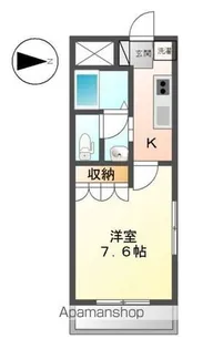 アグレストⅡ【1階】の間取り