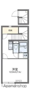 レオネクストリヴァーノーム【203号室】の間取り