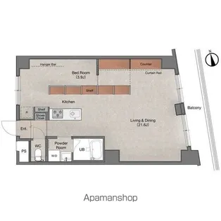 PATH高円寺【3階】の間取り