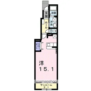 セレノⅢ【1階】の間取り