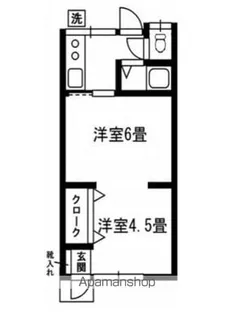 村田コーポ【1階】の間取り