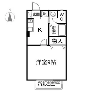 シャトレK【2階】の間取り