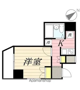 レジデンス横濱関内(旧レジディア横濱関内)【10階】の間取り