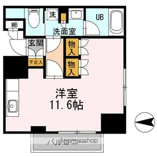 カスタリア栄【13階】の間取り