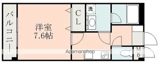 クレストラフィーネ【3階】の間取り