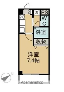 ニッチェル大田川【403号室】の間取り