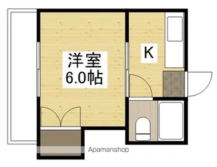 ホワイトメゾン津島C【1階】の間取り