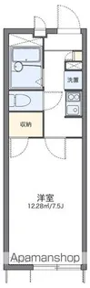 レオパレスシュークル【1階】の間取り