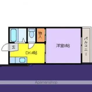 ラナイ27【1階】の間取り