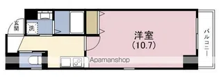 ウィング瓦町【4階】の間取り