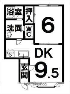 イーストハウス【2階】の間取り