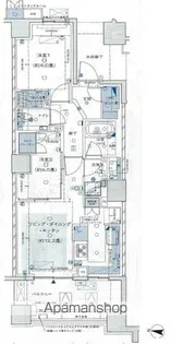 ザ・パークハウス東陽町翠賓閣【2階】の間取り