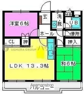 メゾン・ド・Fuji2 【2階】の間取り