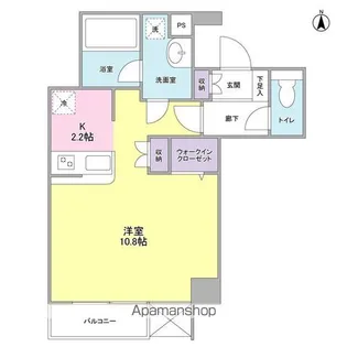 ロイヤルステージ目白【1階】の間取り