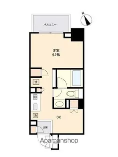 プライマル杉並方南町【5階】の間取り