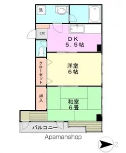 セントラルプラネットビル【310号室】の間取り