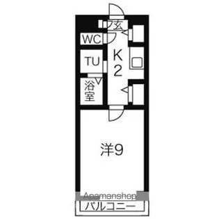 NVS(ニワヴィレッジセカンド)【4階】の間取り