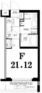グリフィン・向ヶ丘遊園【308号室】の間取り