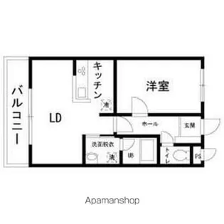 マナブライトン・フロント【1階】の間取り