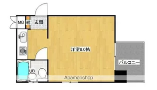 エスポワール香椎【304号室】の間取り