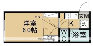 ベルトピア仙台13【101号室】の間取り