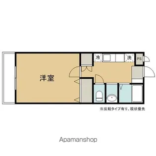 BREZZA【202号室】の間取り