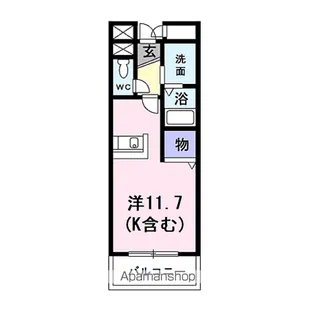 クラール・TY【1階】の間取り