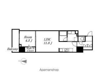 ダイワシティー中村公園【3階】の間取り