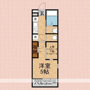 ヴィラージュ【1階】の間取り