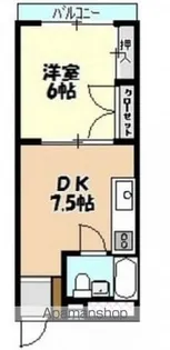 免出ビル【3階】の間取り