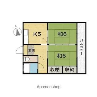 宮城県仙台市宮城野区燕沢東2丁目【アパート】の間取り