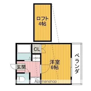 インフォヒルズ【1階】の間取り
