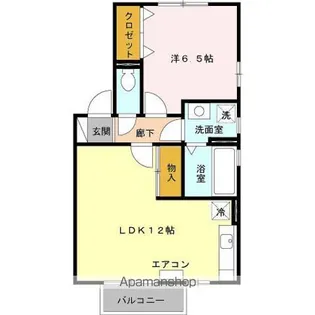 リヴェールメゾン・櫻 弐番館【2階】の間取り
