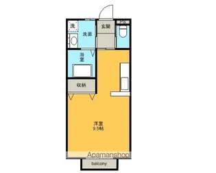 グラシアス・レオーネⅠ【2階】の間取り
