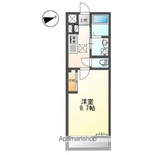 シーサイドレジデンスNK【1階】の間取り