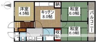 第一吉田マンション【3階】の間取り