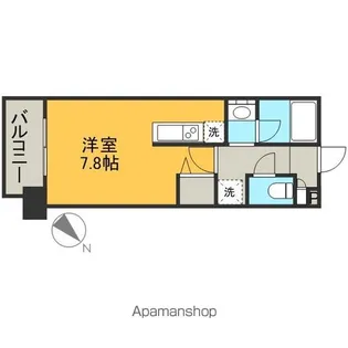 アデグランツ大須【11階】の間取り