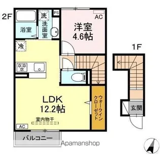 DOLCE CANTABILE【2階】の間取り