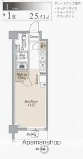 オーキッドレジデンス住吉【5階】の間取り