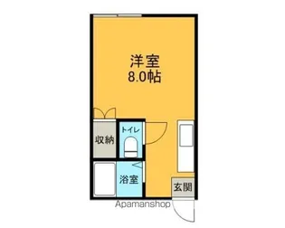 ノーウェアルーム2【101号室】の間取り