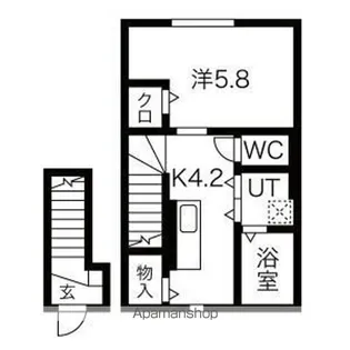 MEZY本町【2階】の間取り