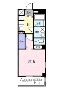 ベル・メゾン【1階】の間取り