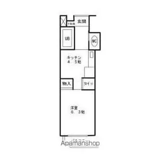 メルベイユ盛岡8【209号室】の間取り