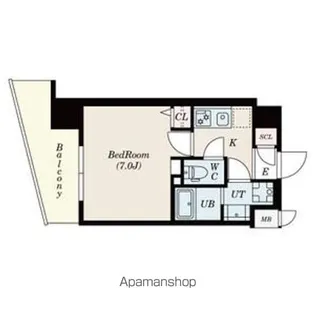 SーRESIDENCE浅間町【3階】の間取り
