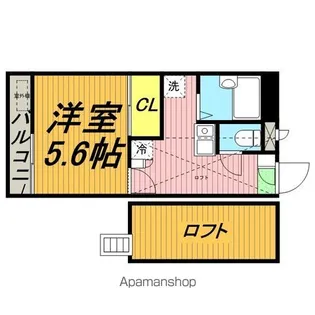 レオパレスグランマ【1階】の間取り
